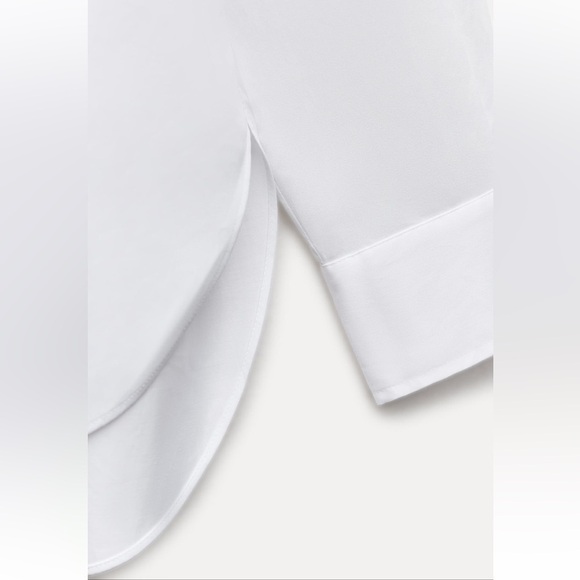 New ZARA Jewel Flower Shirt ZW Collection - Picture 8 of 8